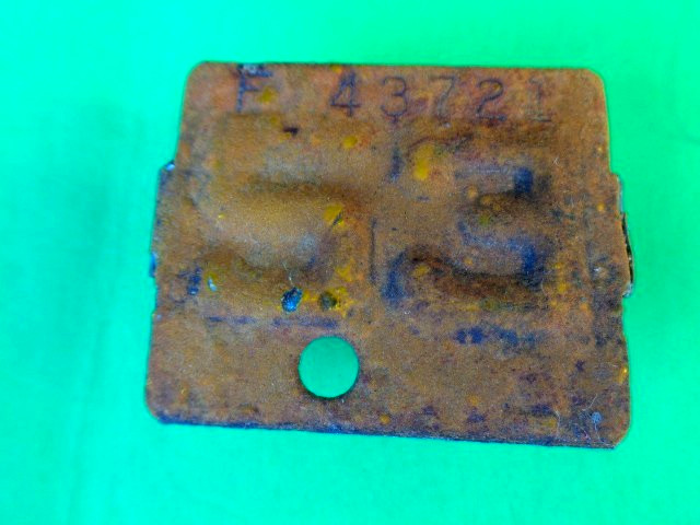 1953 Washington FARM License Plate Tag that was used on the 1950 plate 1953 Washington FARM License Plate Tag that was used on the 1950 plate
