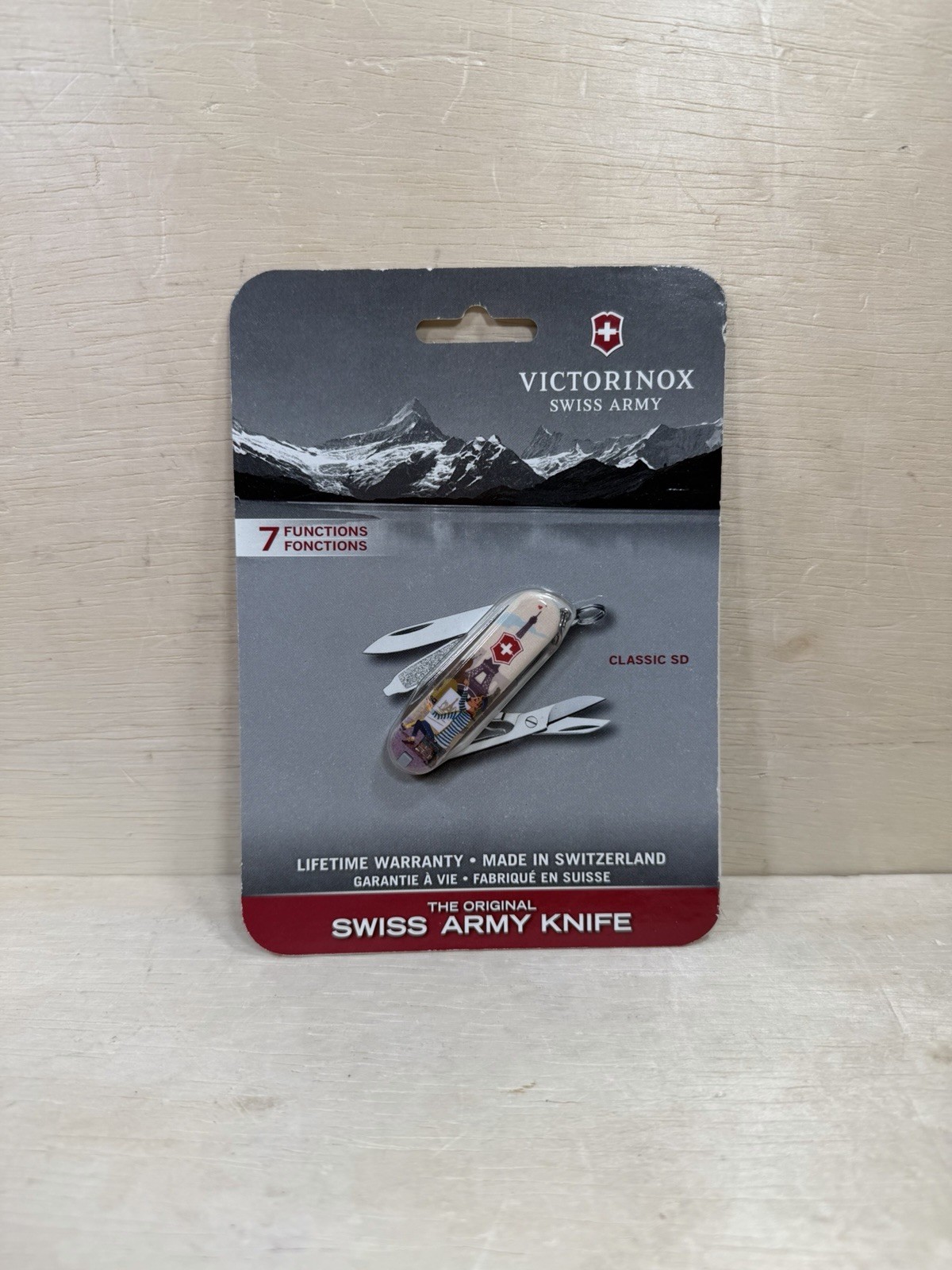 Victorinox Classic SD 2018 Limited Edition City of Love Paris Swiss Army Knife Victorinox Classic SD 2018 Limited Edition City of Love Paris Swiss Army Knife