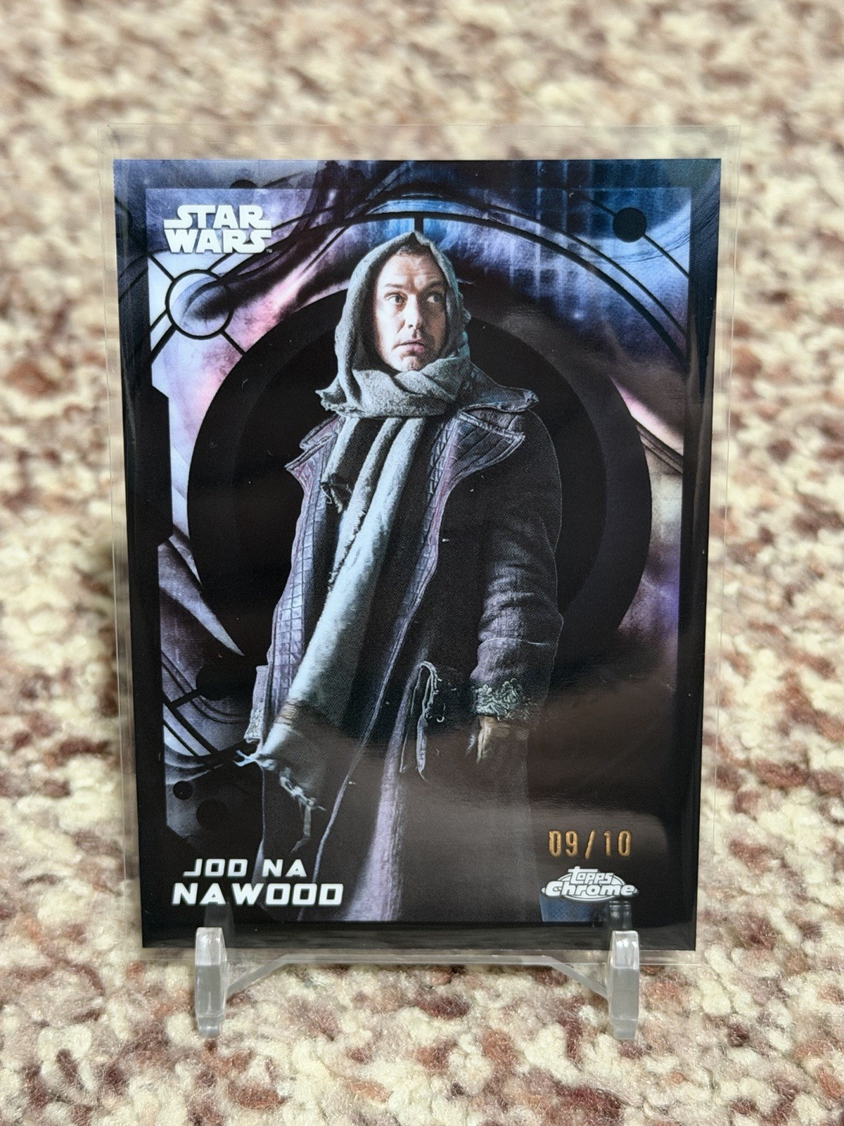 2026 Topps Chrome Star Wars Jod Na Nawood Black Refractor /10 #123 2026 Topps Chrome Star Wars Jod Na Nawood Black Refractor /10 #123