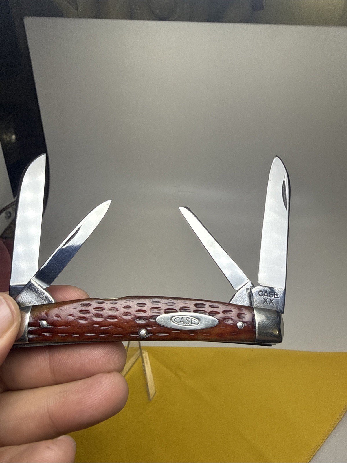 Vintage Case Knife 1940-1964 Congress Redbone 6488 Super Rare Very Nice Vintage Case Knife 1940-1964 Congress Redbone 6488 Super Rare Very Nice