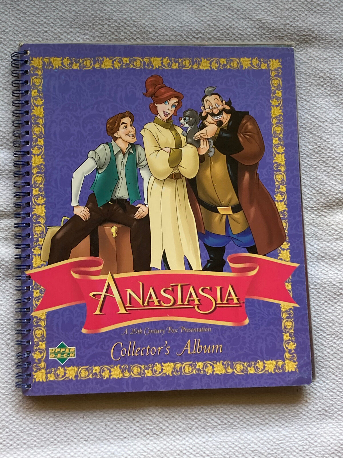 1998 Upper Deck 20th Ctry Anastasia Trading Cards w/ German Binder + ALL Inserts