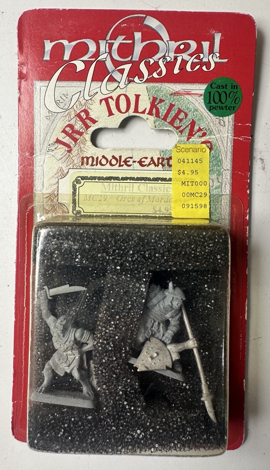 MITHRIL Classics MERP MC29 Orcs of Mordor 2 Figures Classics LOTR Hobbit NIP