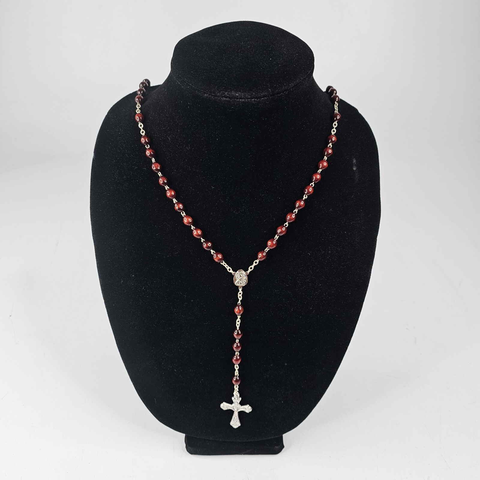 Red Burgundy Beaded 19\ Red Burgundy Beaded 19\