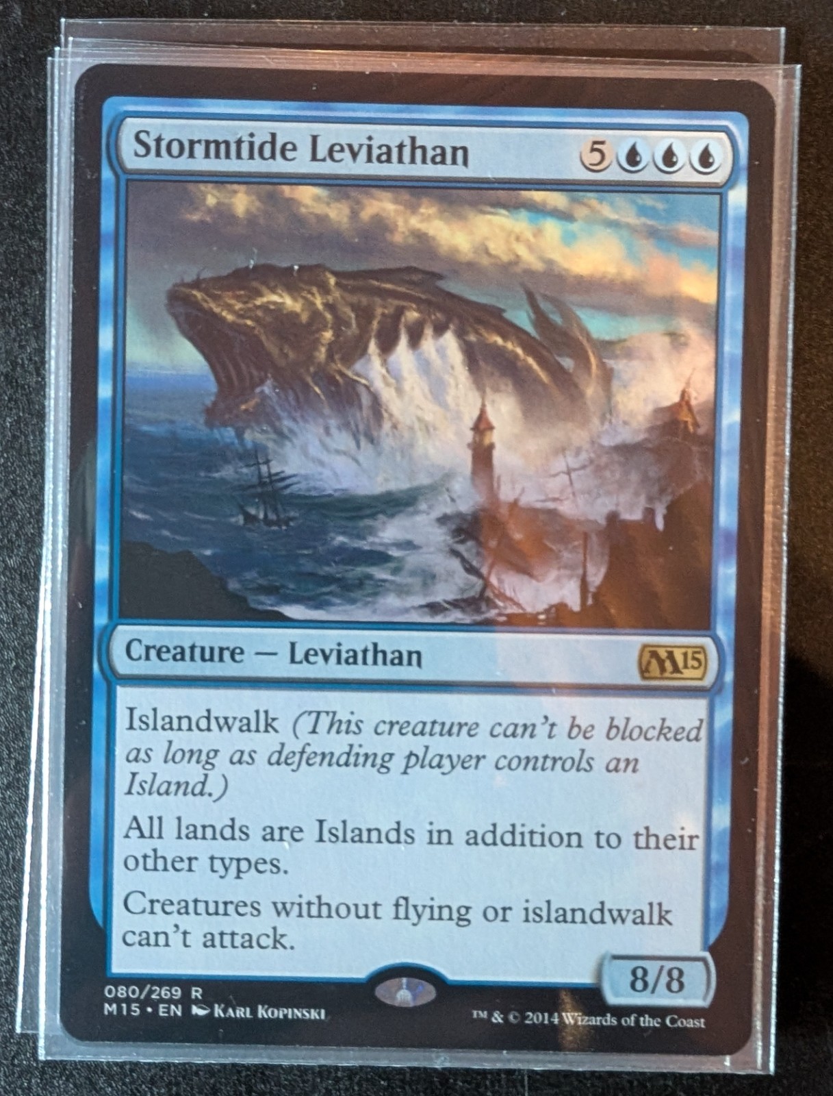 MTG | Stormtide Leviathan | NM | EN | M15 080/269 | Magic 2015 MTG | Stormtide Leviathan | NM | EN | M15 080/269 | Magic 2015