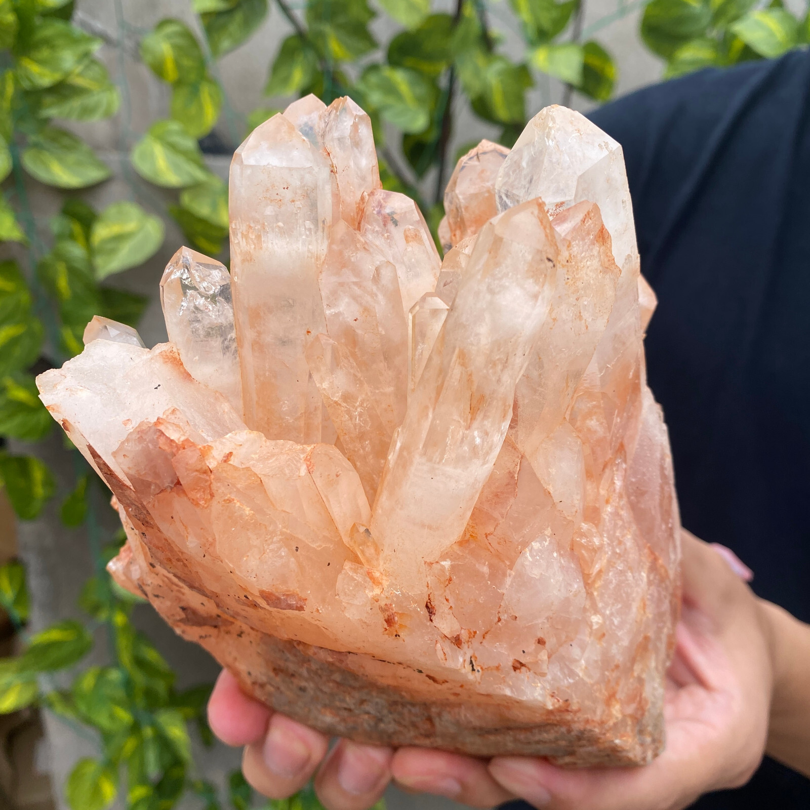 1730g Natural Clear White Quartz Crystal Cluster Rough Healing Specimen