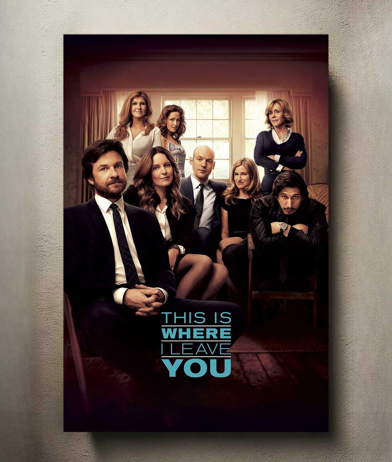 This Is Where I Leave You 8x12 Metal Movie Poster Sign