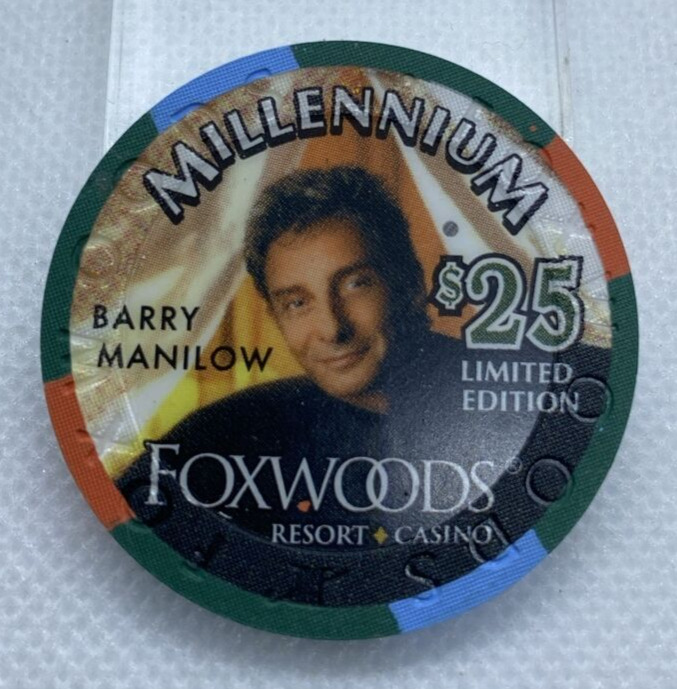 Barry Manilow at Foxwoods $25 Chip