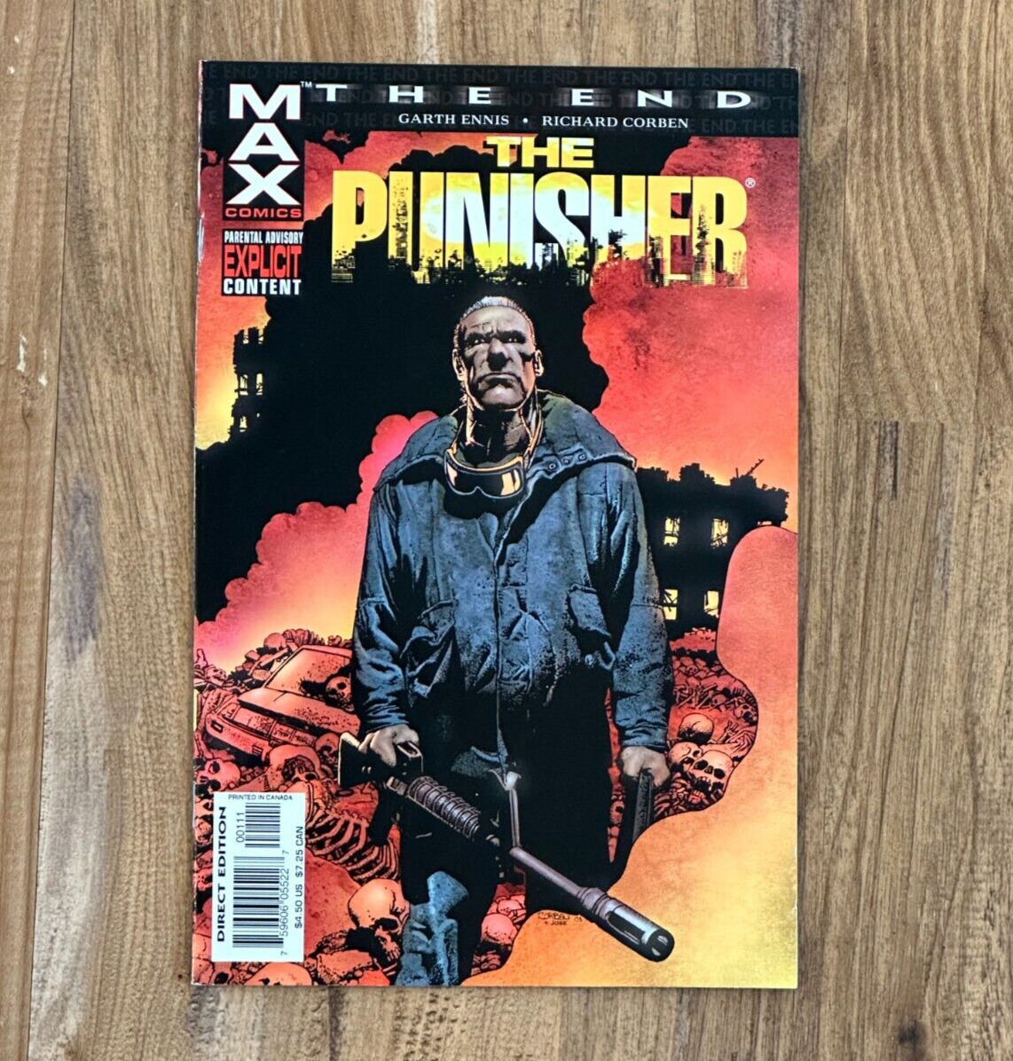 Punisher The End 1 (Marvel Max 2004) One-Shot by Garth Ennis Richard Corben