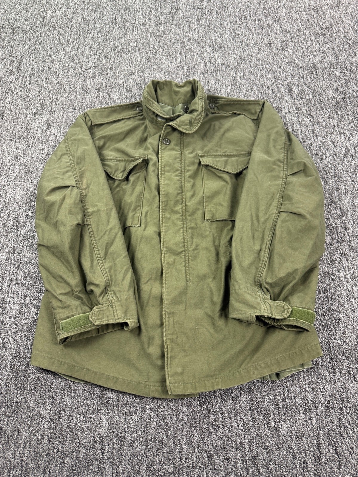 US Military M-65 Field Coat Men Medium OG-107 Cold Weather Jacket Vietnam Vtg US Military M-65 Field Coat Men Medium OG-107 Cold Weather Jacket Vietnam Vtg