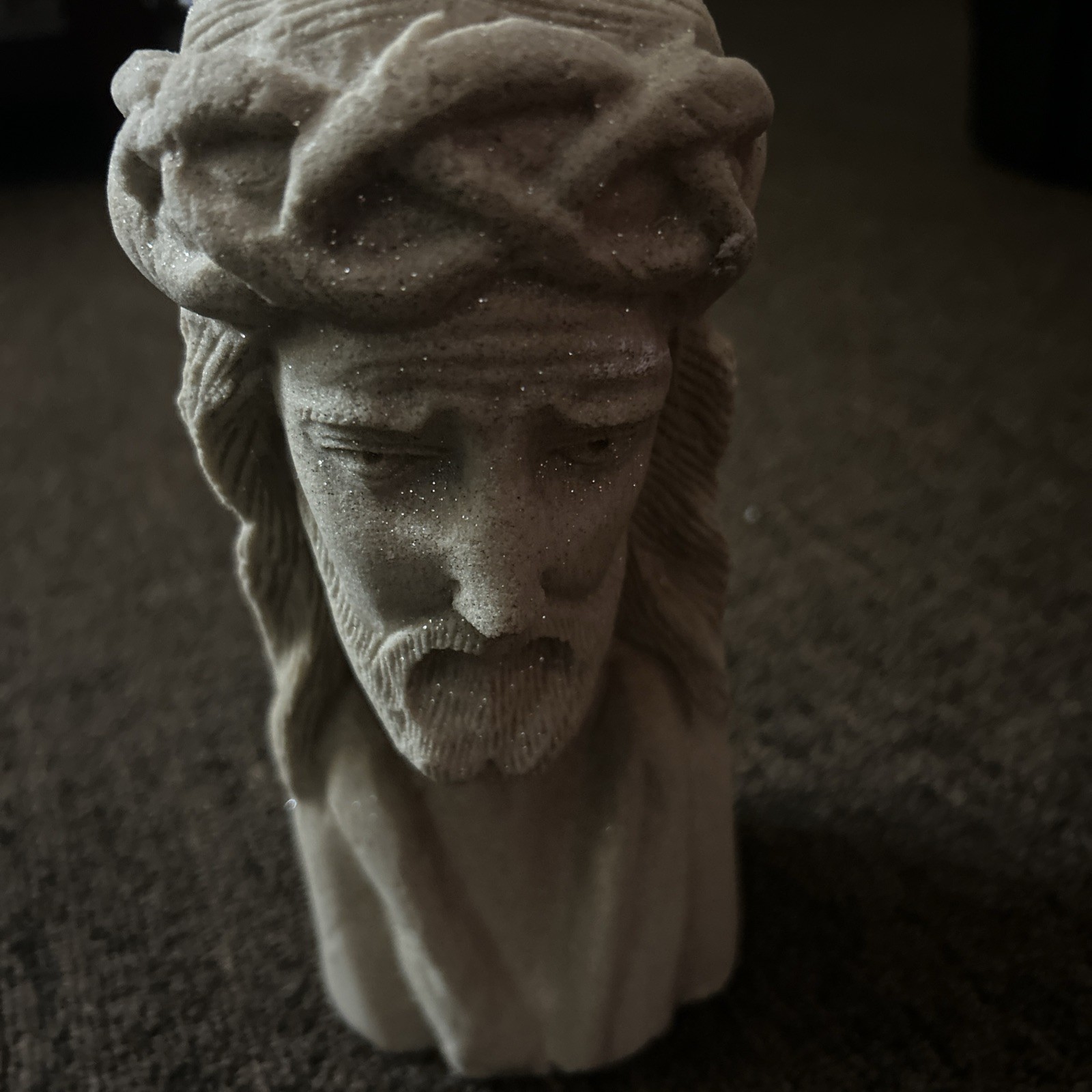 Beautiful Handmade Sand Jesus Statue