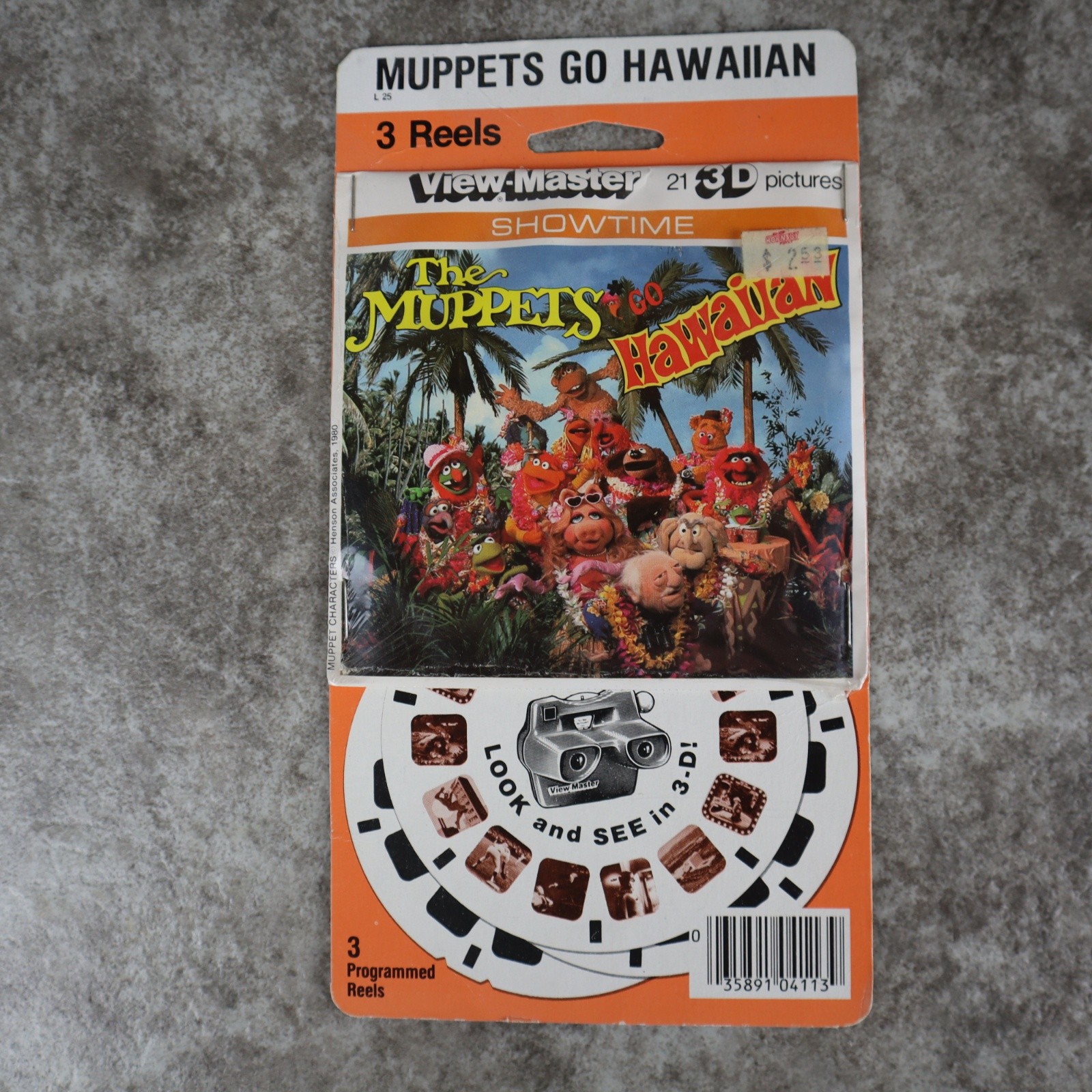 View-Master The Muppets Go Hawaiian 3 Reels Set Rare View-Master The Muppets Go Hawaiian 3 Reels Set Rare