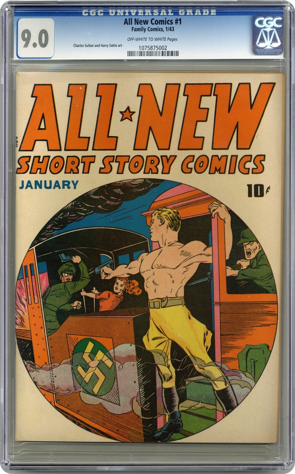 All-New Comics #1 CGC 9.0 1943 1075875002