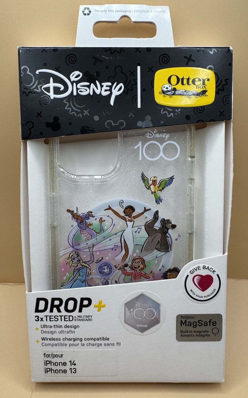 Disney 100 OtterBox Drop+ iPhone 13 / 14 Case Cover Mickey & Friends - NEW Disney 100 OtterBox Drop+ iPhone 13 / 14 Case Cover Mickey & Friends - NEW