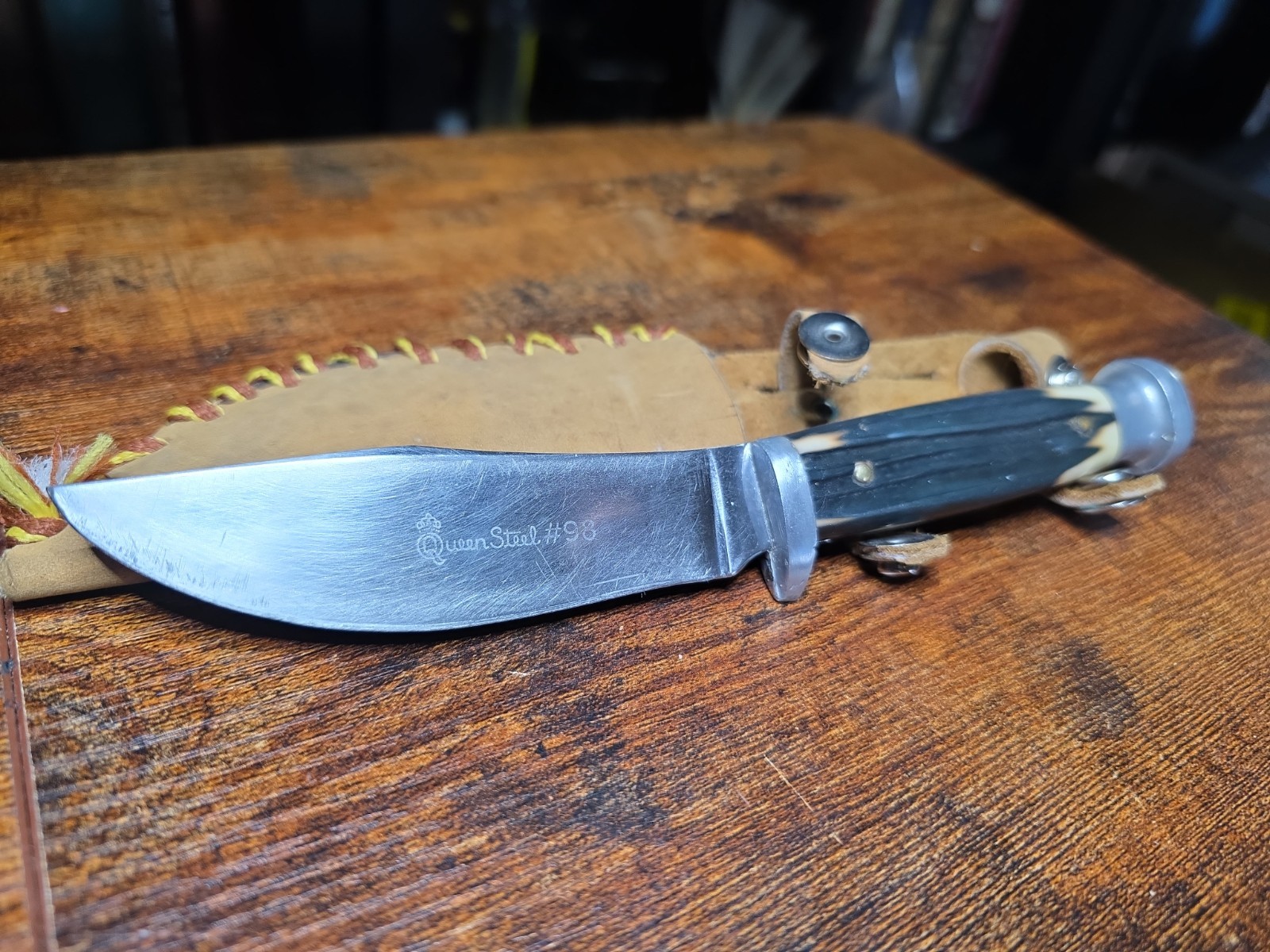 Vtg Queen Steel #98 Fixed 4 Vtg Queen Steel #98 Fixed 4