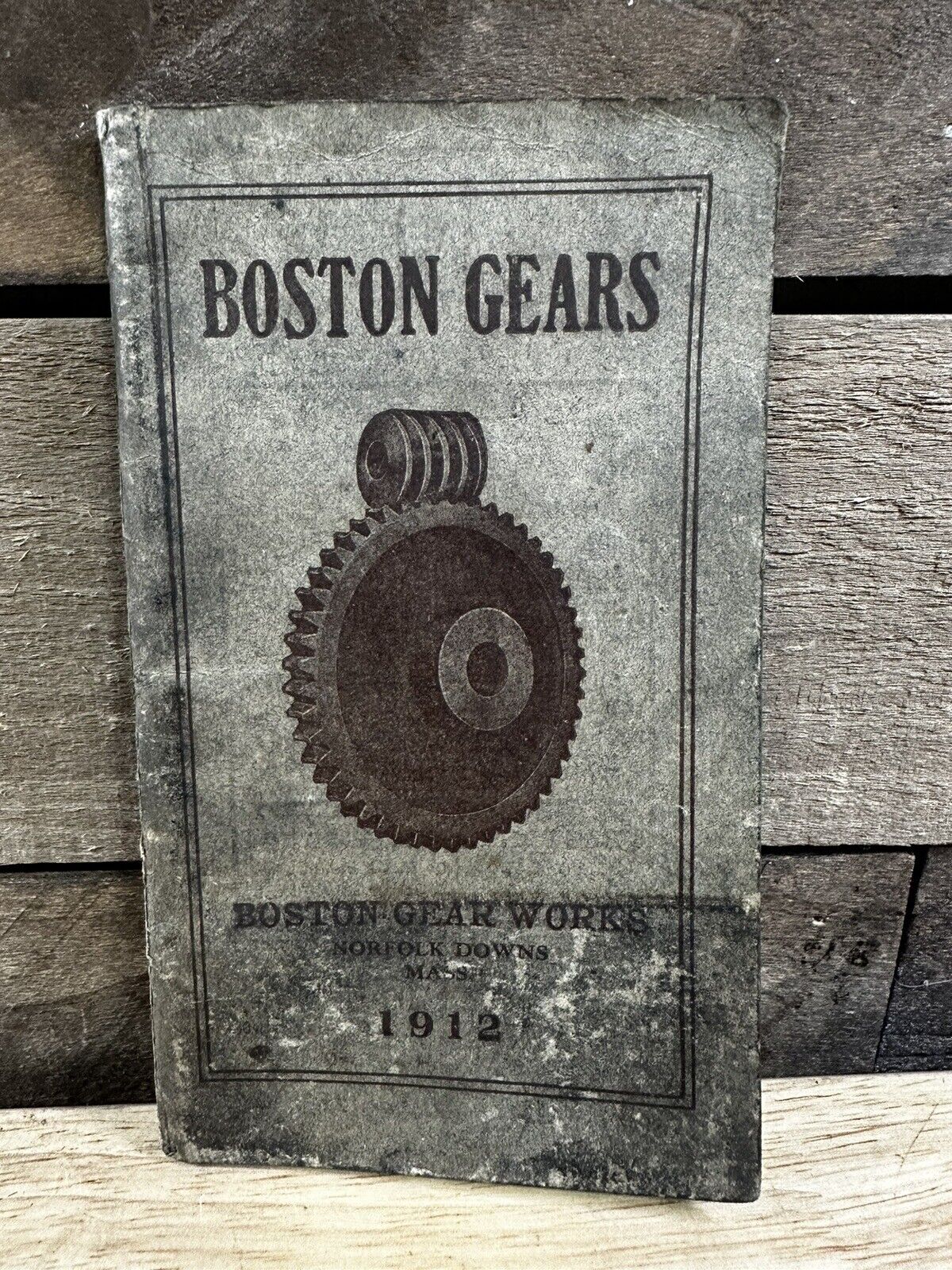 Antique 1912 Boston Gear Works Booklet Norfolk Downs Massachusetts