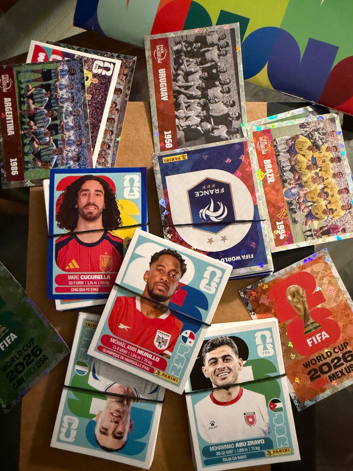 Panini world cup 2026 stickers Individual GROUP G to L Panini world cup 2026 stickers Individual GROUP G to L