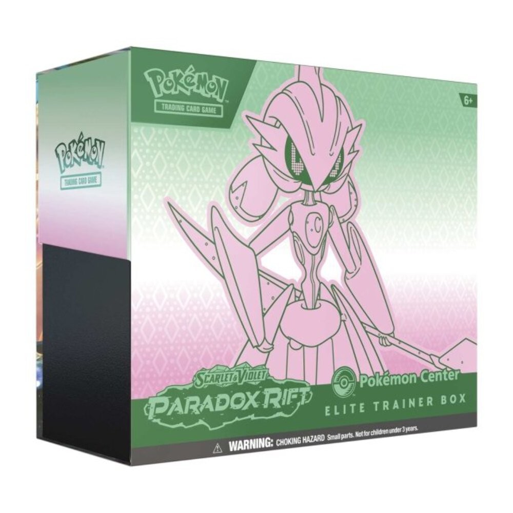 Pokémon TCG: Paradox Rift Elite Trainer Box (Pokemon Center) [Iron Valiant]