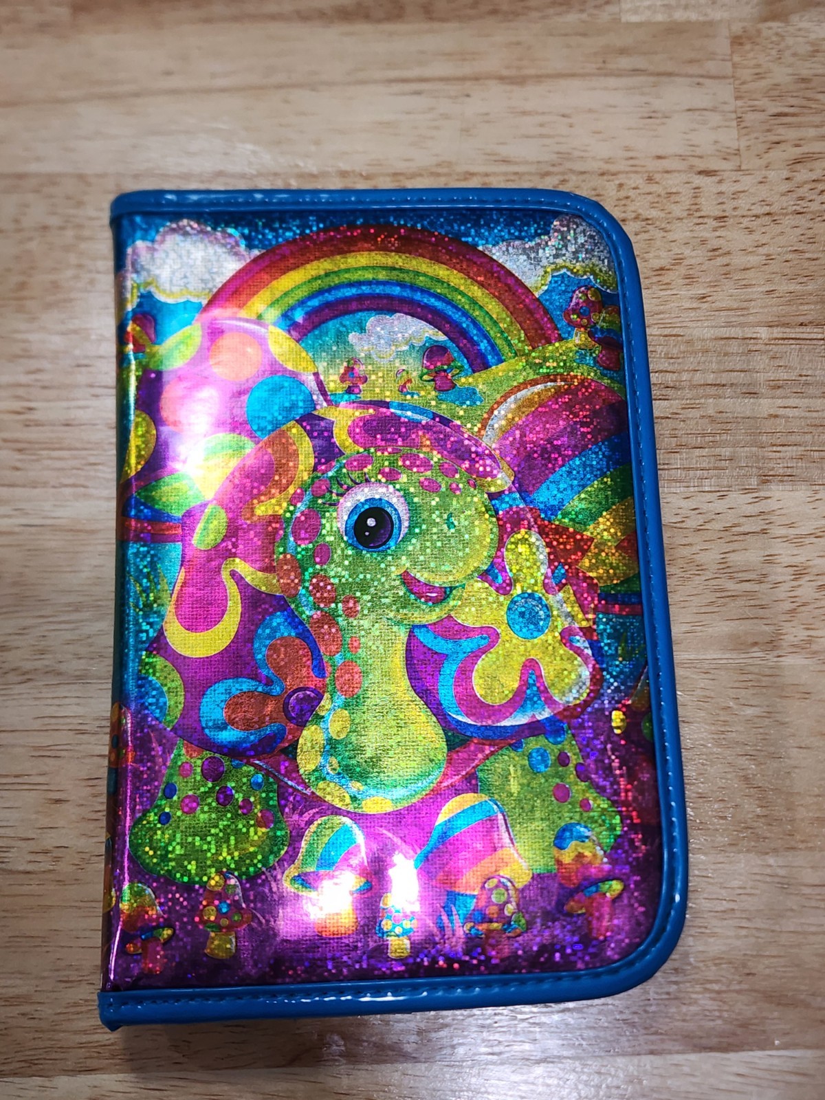 Vintage Lisa Frank Mini Planner Binder Peekaboo Glittery Vintage Lisa Frank Mini Planner Binder Peekaboo Glittery
