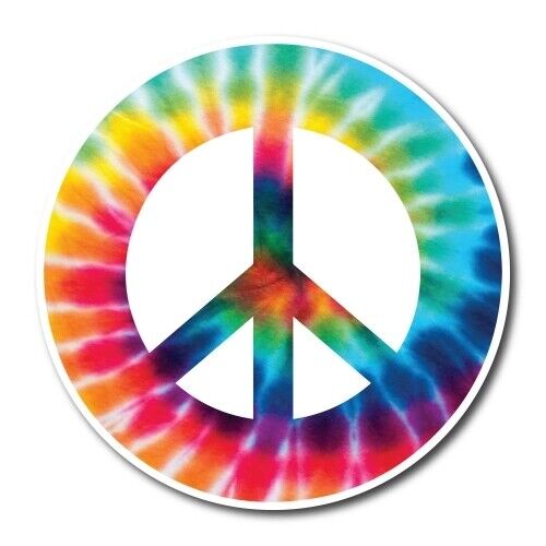 Magnet Me Up Magnet Me Up Tie Dye Peace Sign 5\