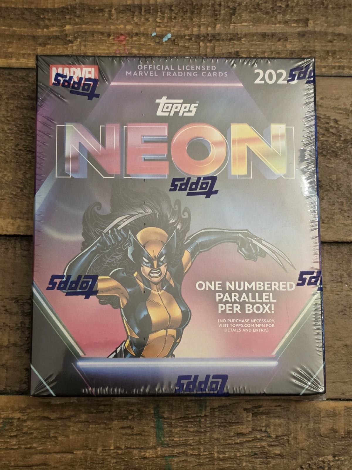 2026 Topps Neon Marvel Mega Box - In Hand 2026 Topps Neon Marvel Mega Box - In Hand