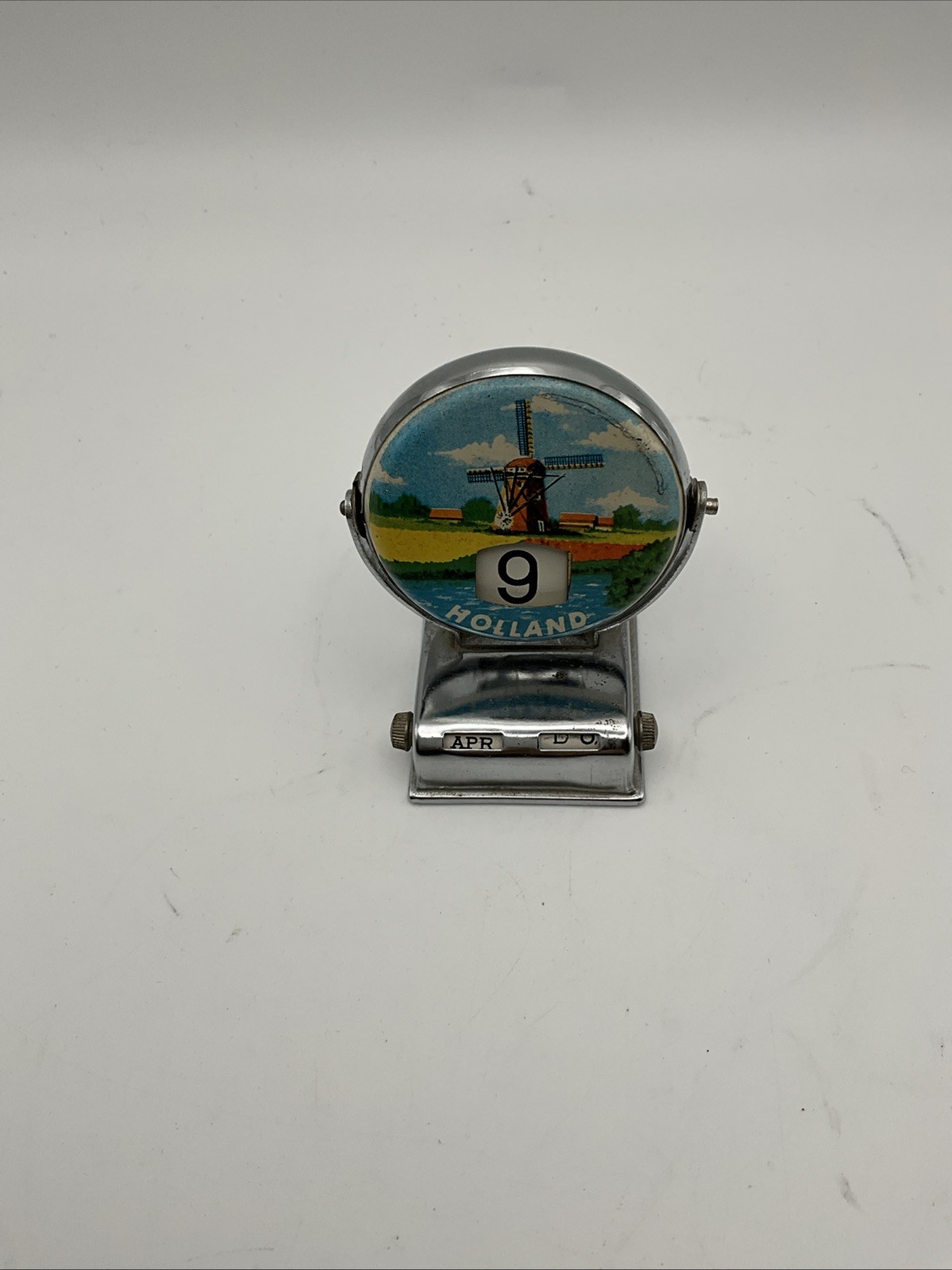 vintage Holland souvenir perpetual desk calendar