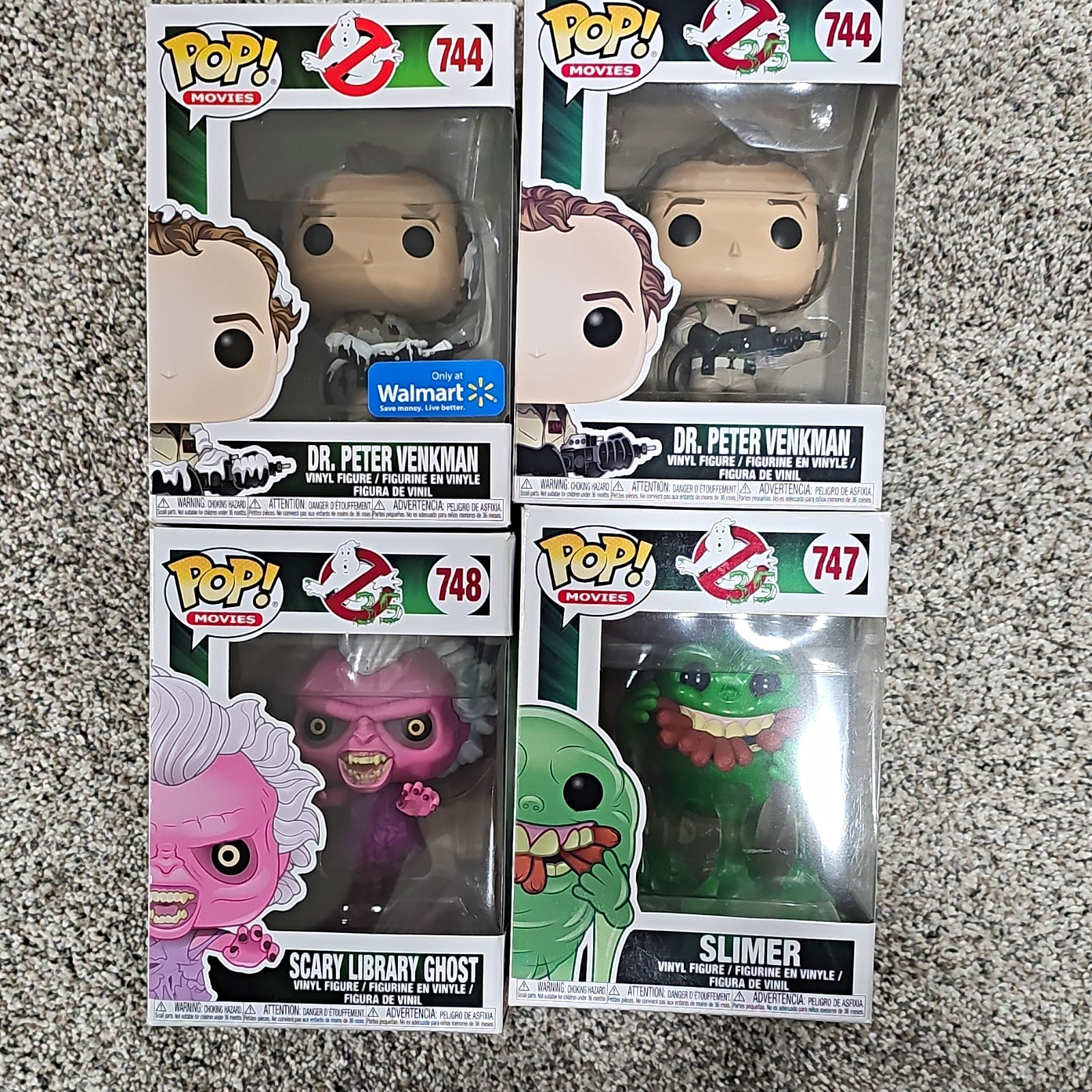 Funko Ghostbusters Pop Vinyl Mixed Lot 4 Boxed Venkman Slimer Ghost Walmart Funko Ghostbusters Pop Vinyl Mixed Lot 4 Boxed Venkman Slimer Ghost Walmart