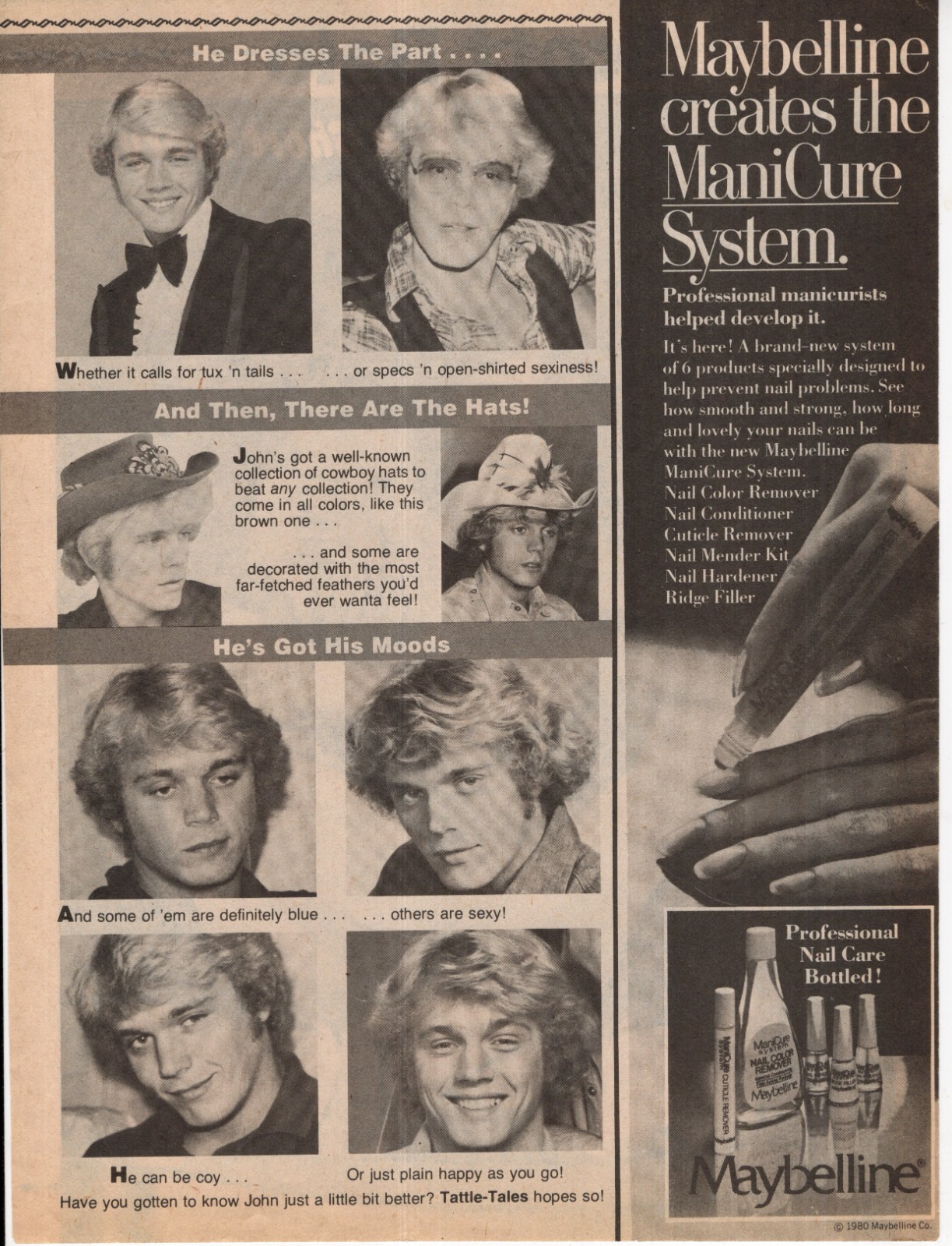John Schneider Magazine Photo Clipping 1 Page N9896 John Schneider Magazine Photo Clipping 1 Page N9896