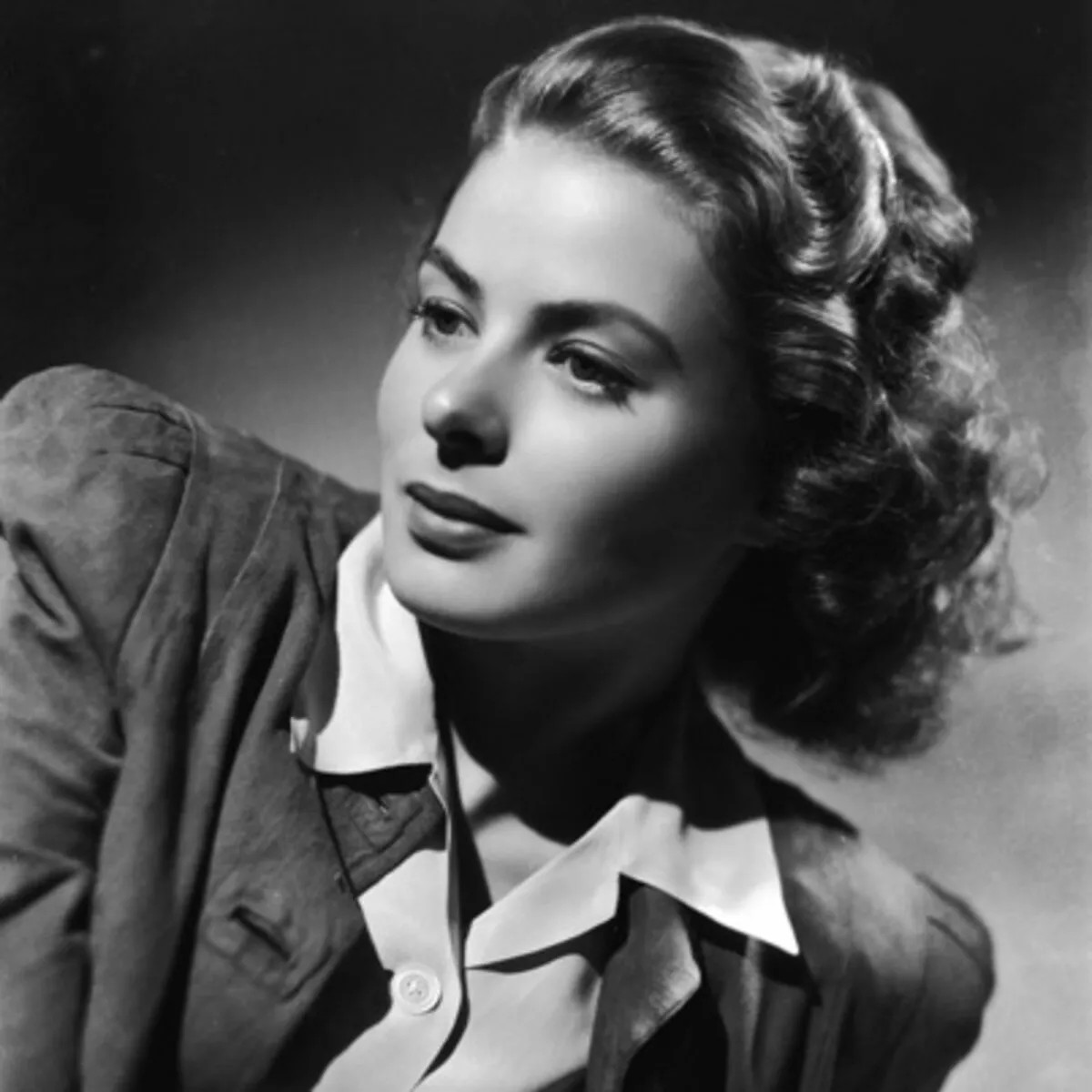 Ingrid Bergman With Her Short Hair 4x6 Picture Celebrity Print