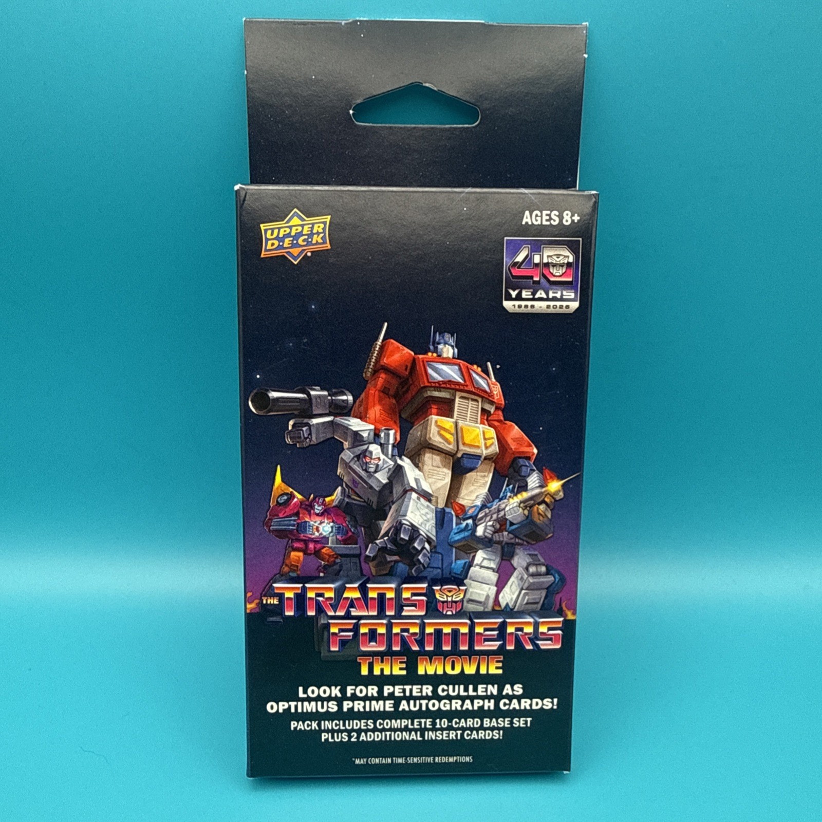 2026 Upper Deck Transformers The Movie Special Edition Trading Cards Hanger Box 2026 Upper Deck Transformers The Movie Special Edition Trading Cards Hanger Box