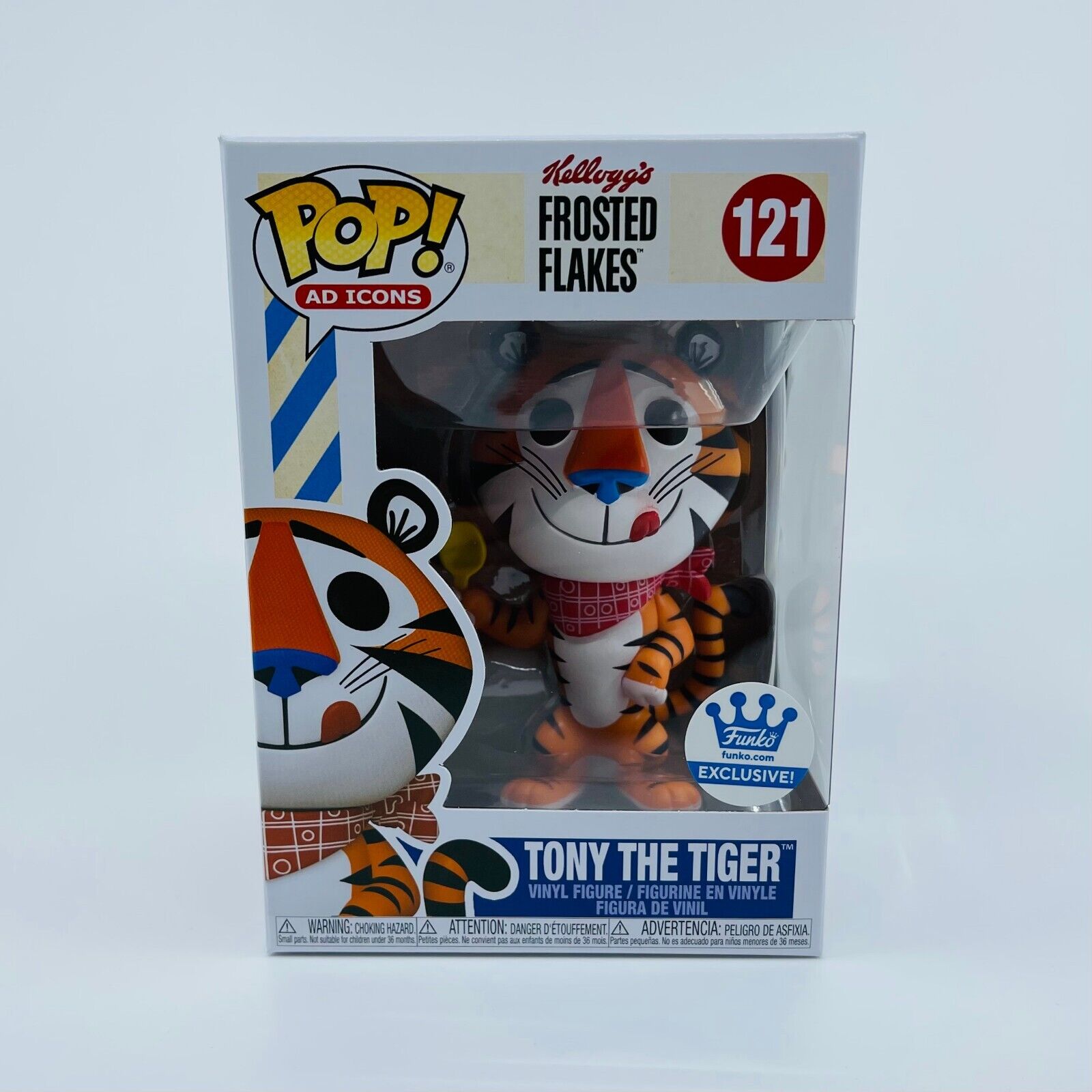 Funko Pop AD Icons - Tony the Tiger #121 (Funko Shop Exclusive), Frosted Flakes