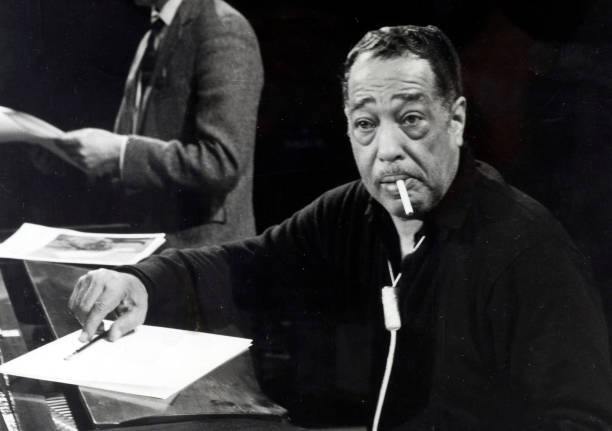 Music Personalities pic 1960s London Duke Ellington American jazz - Old Photo Music Personalities pic 1960s London Duke Ellington American jazz - Old Photo