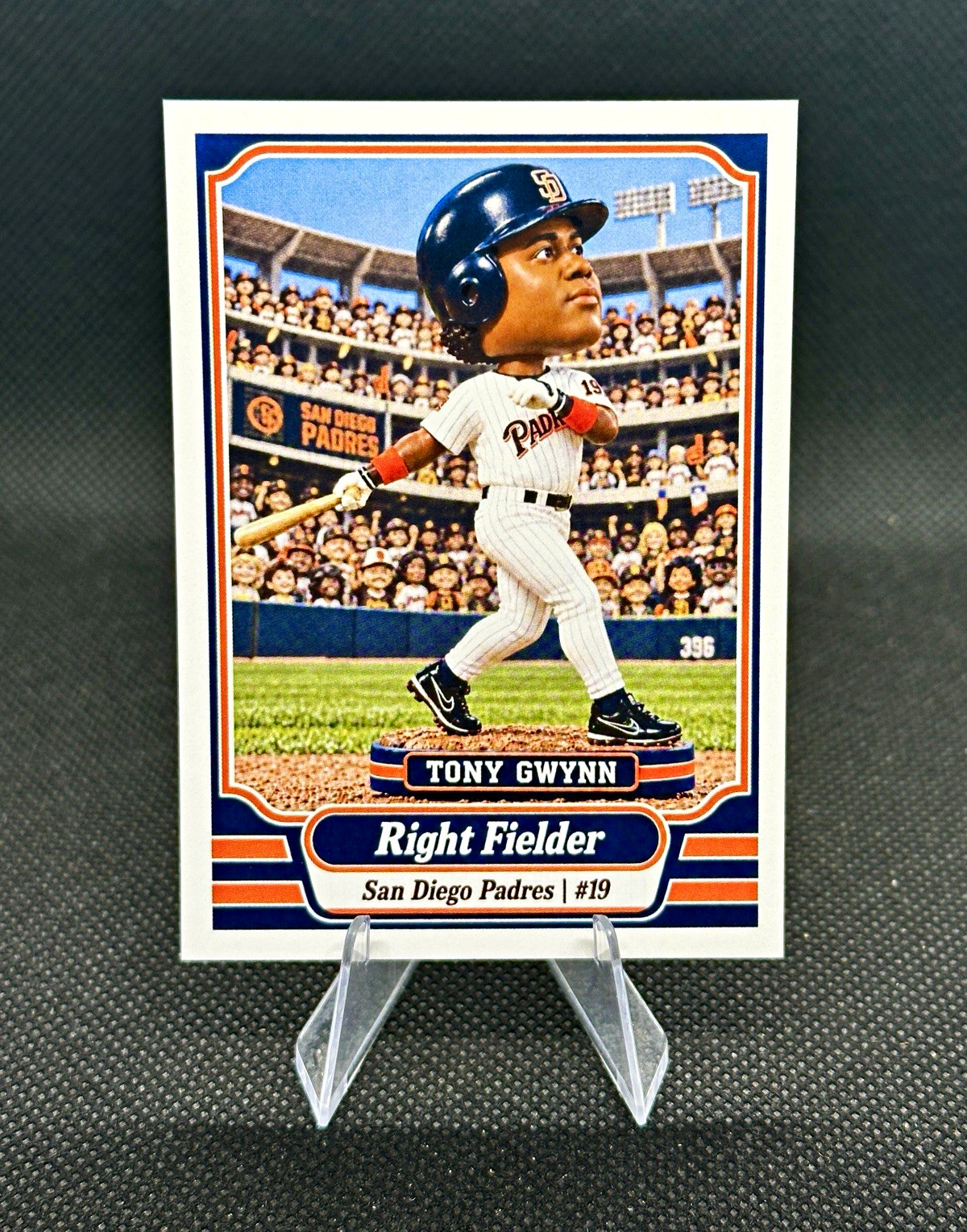 Tony Gwynn Bobblehead Style Custom ACEO Art Card San Diego Padres MLB HOF ⚾️ Tony Gwynn Bobblehead Style Custom ACEO Art Card San Diego Padres MLB HOF ⚾️