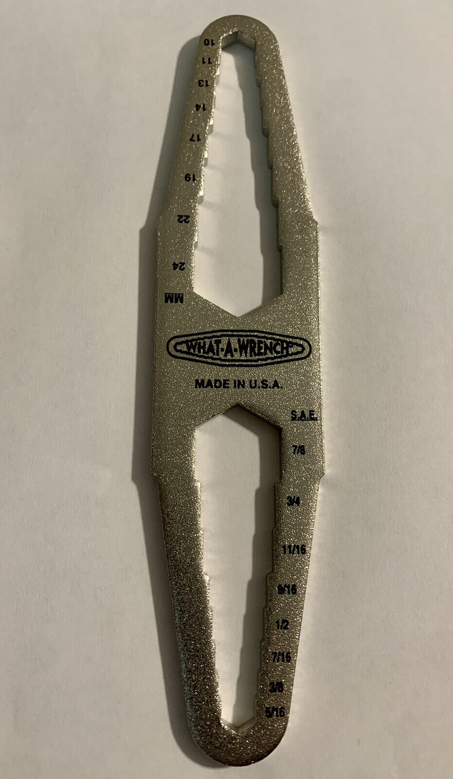 What-A-Wrench 16 Wrenches in 1 Tool Metric & SAE Measurements USA multi construc
