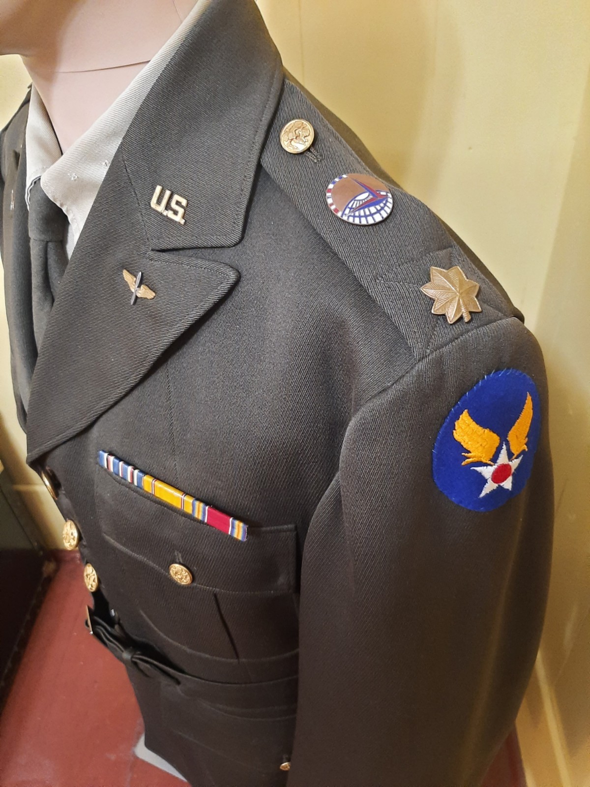 WWII US Army Air Forces 4th Ferrying Group Uniform & Pants Named WWII US Army Air Forces 4th Ferrying Group Uniform & Pants Named