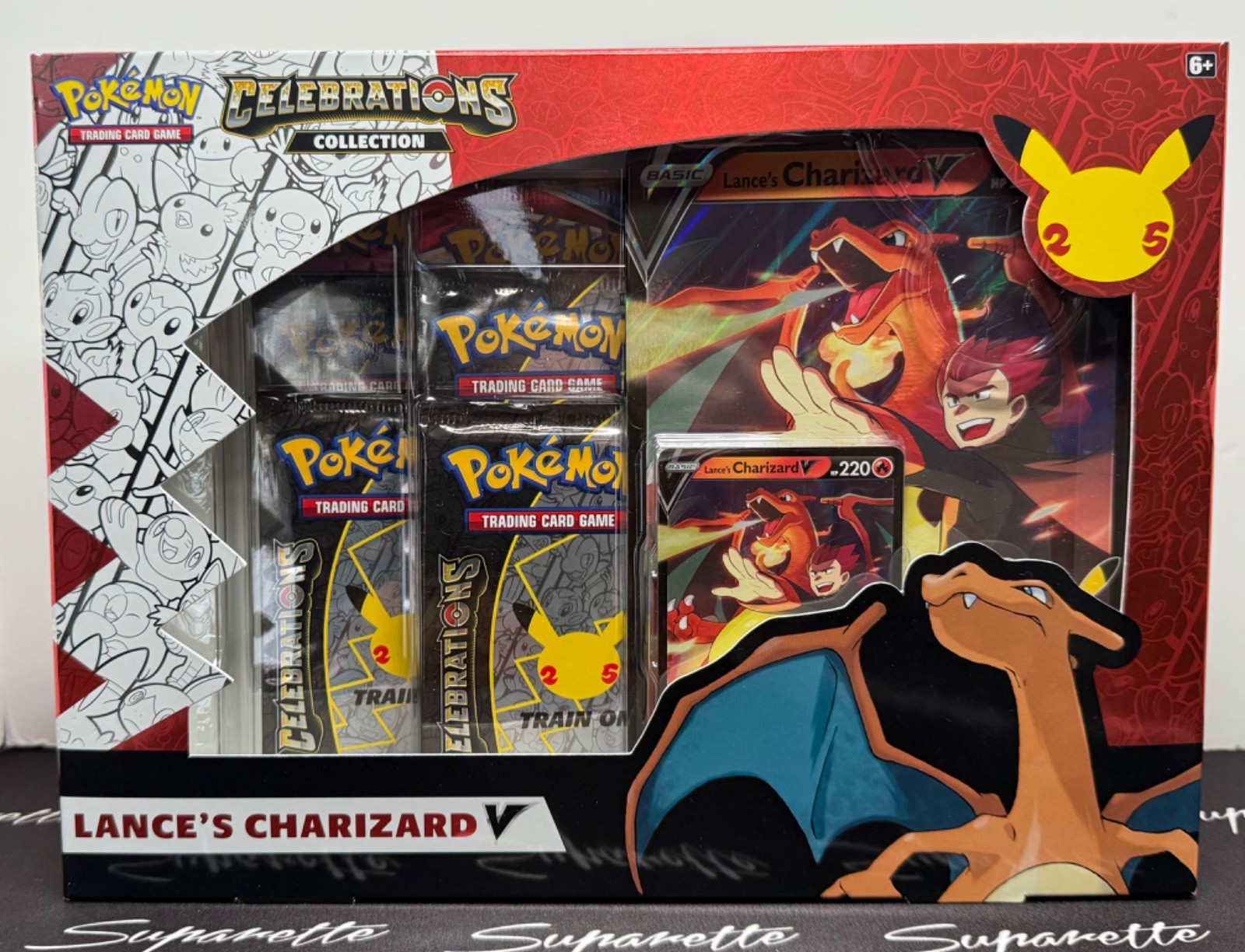 Pokemon Celebration's Lance's Charizard V Collection Box Pokemon Celebration's Lance's Charizard V Collection Box