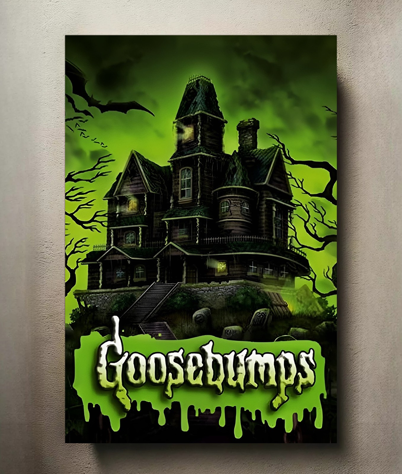 Goosebumps 8x12 Metal TV Show Poster Sign