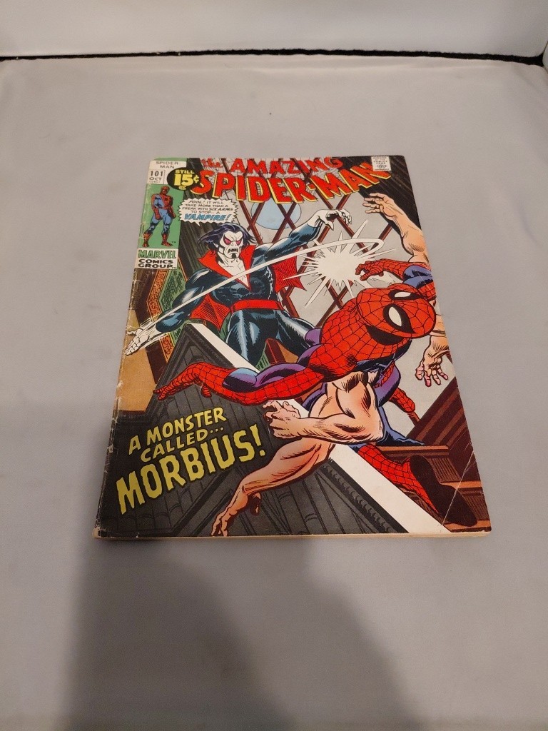 Amazing Spider-Man #101 - 1st App of Morbius, the Living Vampire - 1971 Amazing Spider-Man #101 - 1st App of Morbius, the Living Vampire - 1971