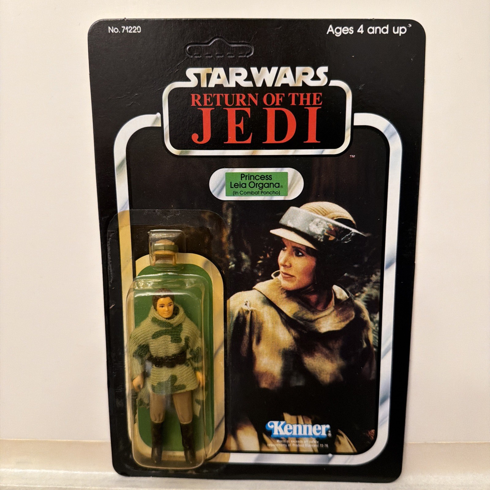 Vintage Star Wars Return of the Jedi Princess Leia Combat Poncho Rotj kenner moc Vintage Star Wars Return of the Jedi Princess Leia Combat Poncho Rotj kenner moc