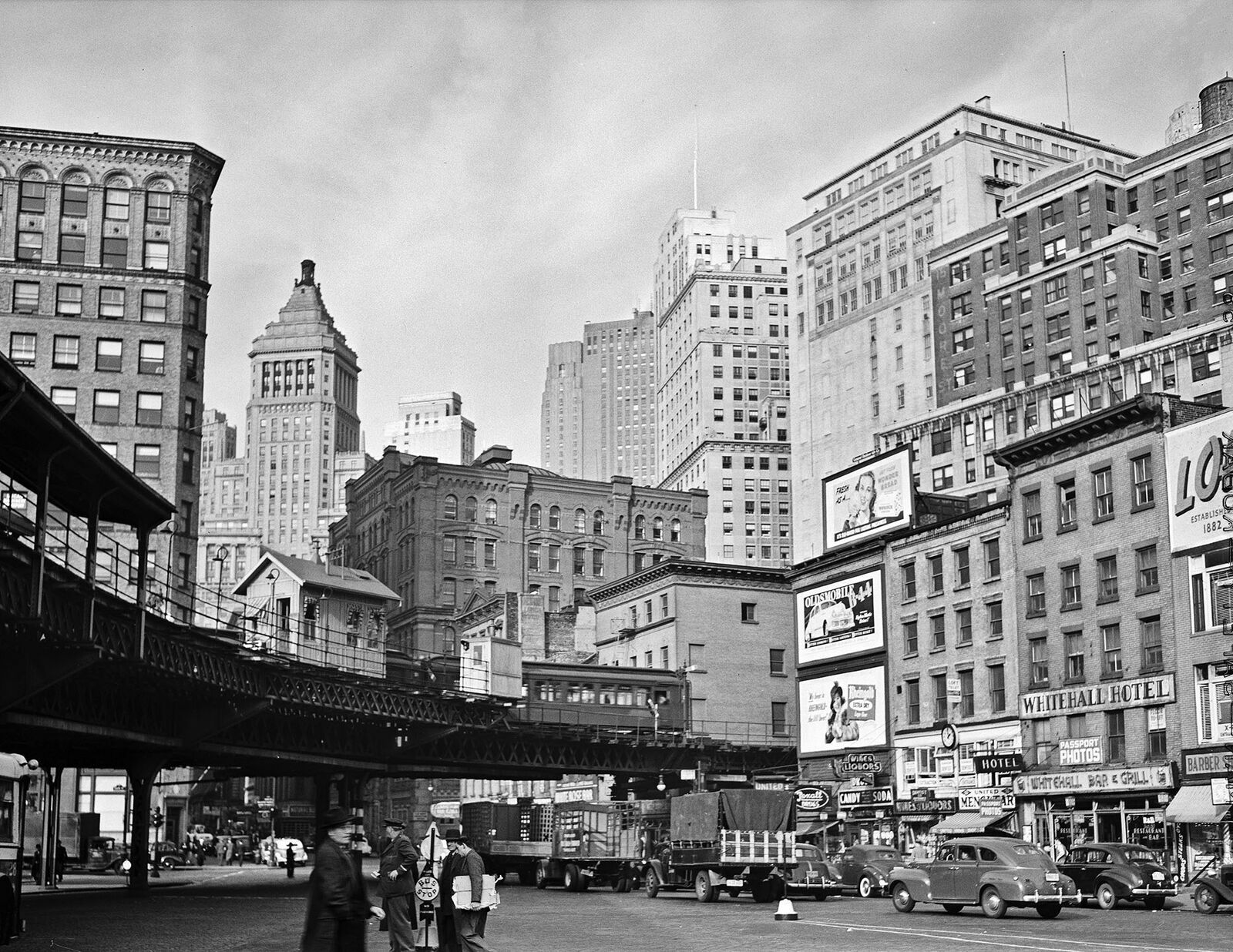 1941 Lower Manhattan New York City NY Vintage Old Photo 8.5 1941 Lower Manhattan New York City NY Vintage Old Photo 8.5