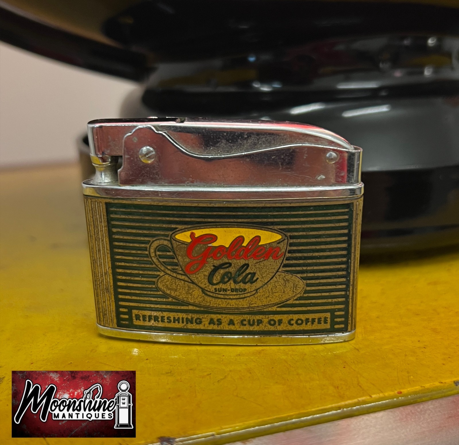 RARE - Vtg. SUNDROP Golden Cola Lighter RARE - Vtg. SUNDROP Golden Cola Lighter