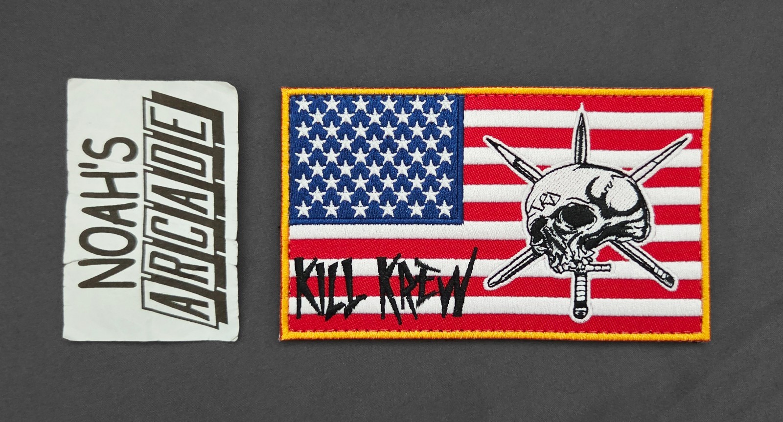 Authentic Team Room Design KILL KREW Flag XL Patch FORWARD OBSERVATIONS GROUP Authentic Team Room Design KILL KREW Flag XL Patch FORWARD OBSERVATIONS GROUP