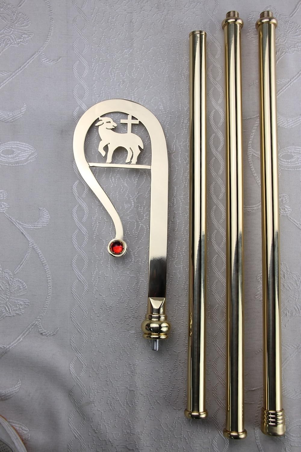 Brass CROZIER Bishop Staff Crosier Quality Craftsmanship, 72 Brass CROZIER Bishop Staff Crosier Quality Craftsmanship, 72