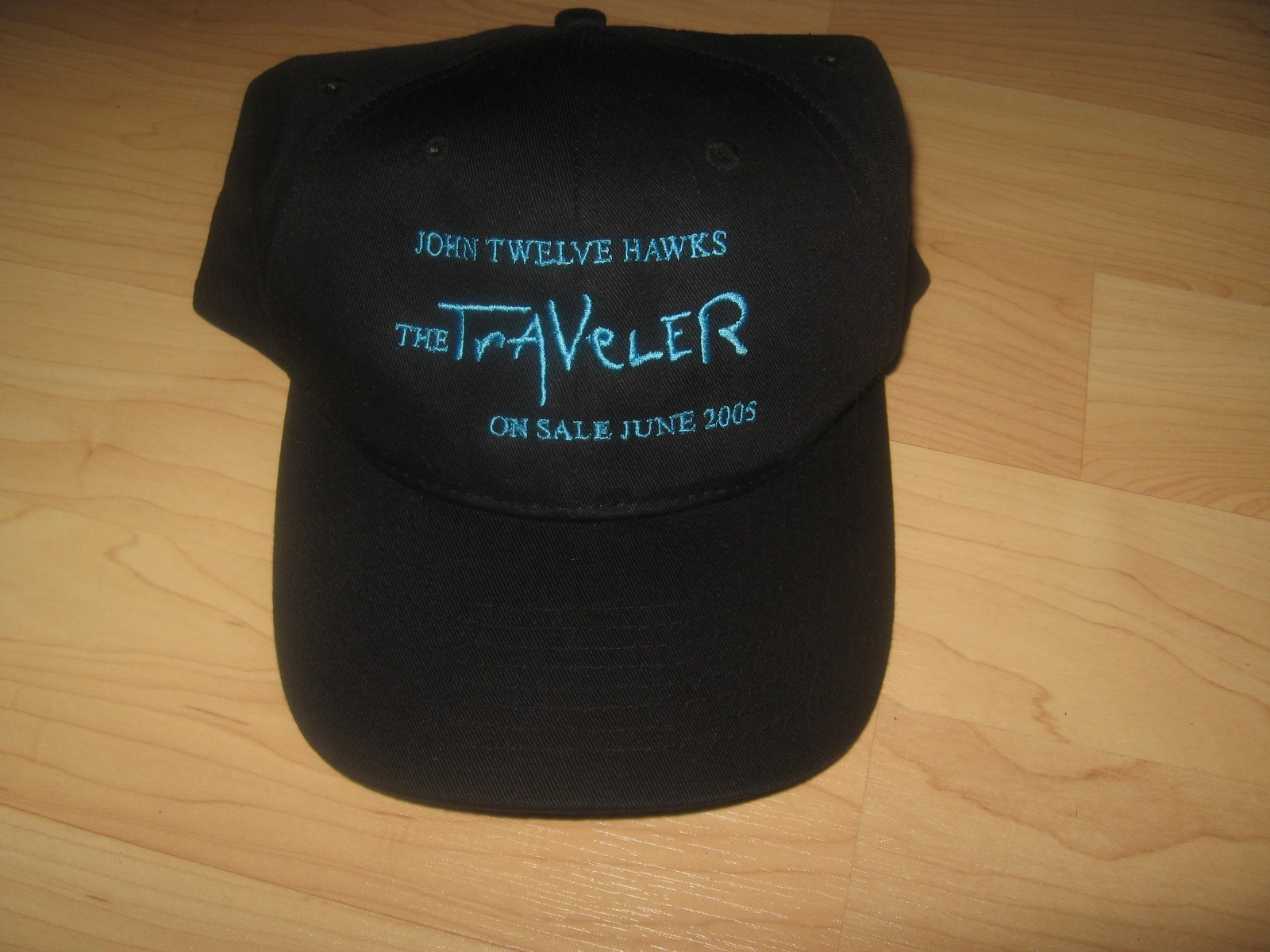 The Traveler By John Twelve Hawks Novel Book 2005 Promotional Baseball Cap Hat The Traveler By John Twelve Hawks Novel Book 2005 Promotional Baseball Cap Hat