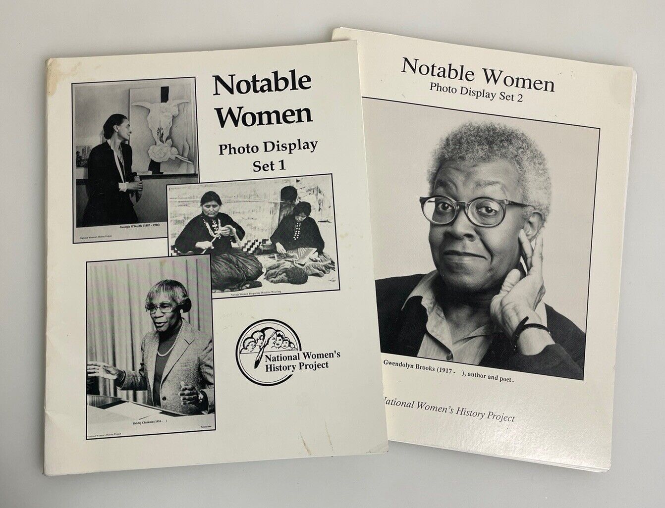 1988-89 Notable Women Photo Display Set 1 & 2 National Women's History Project
