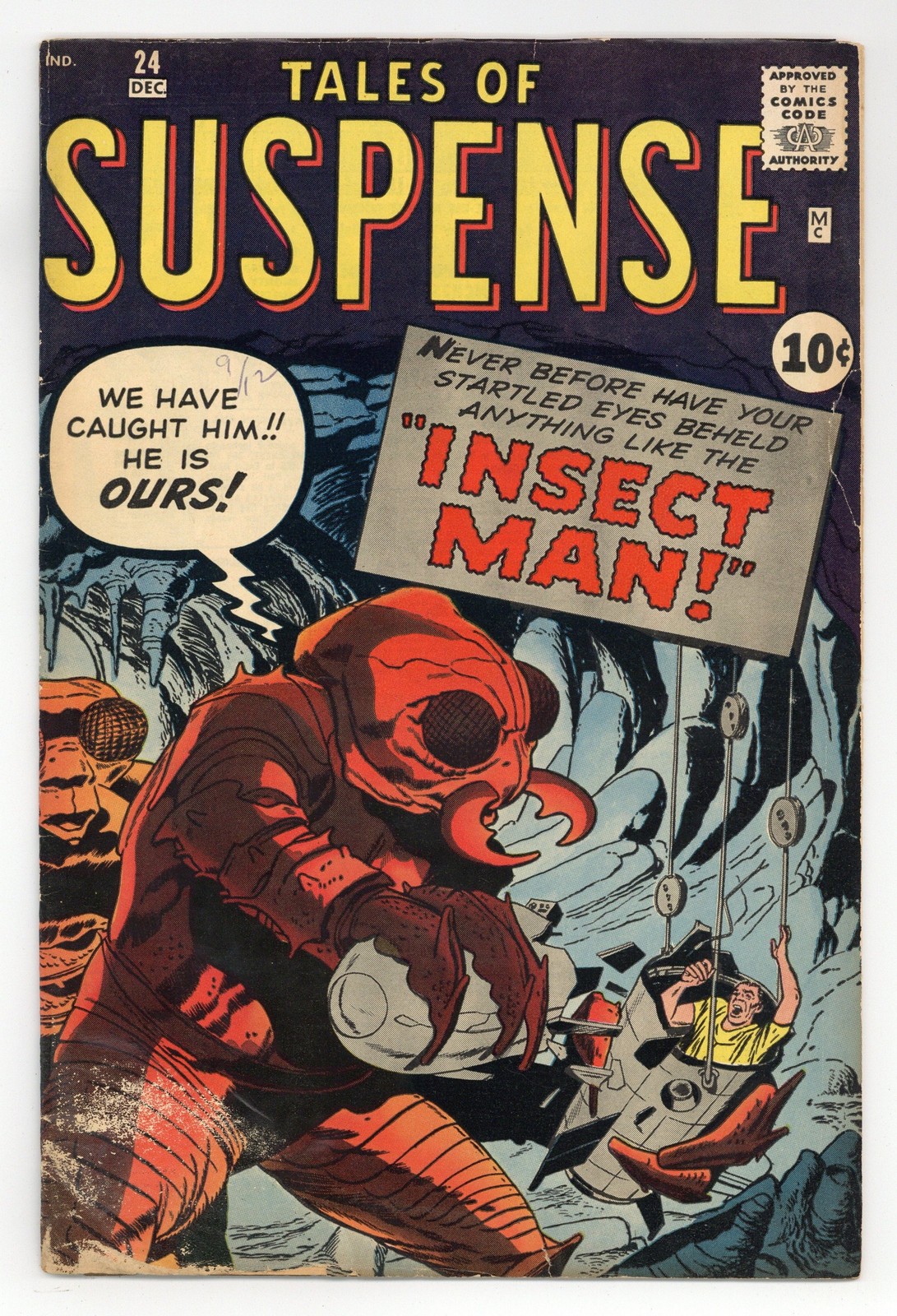 Tales of Suspense #24 GD- 1.8 1961