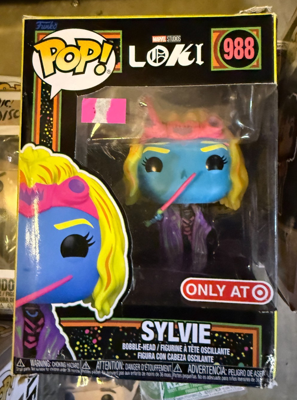 SYLVIE-----LOKI----FUNKO POP----988-DAMAGE