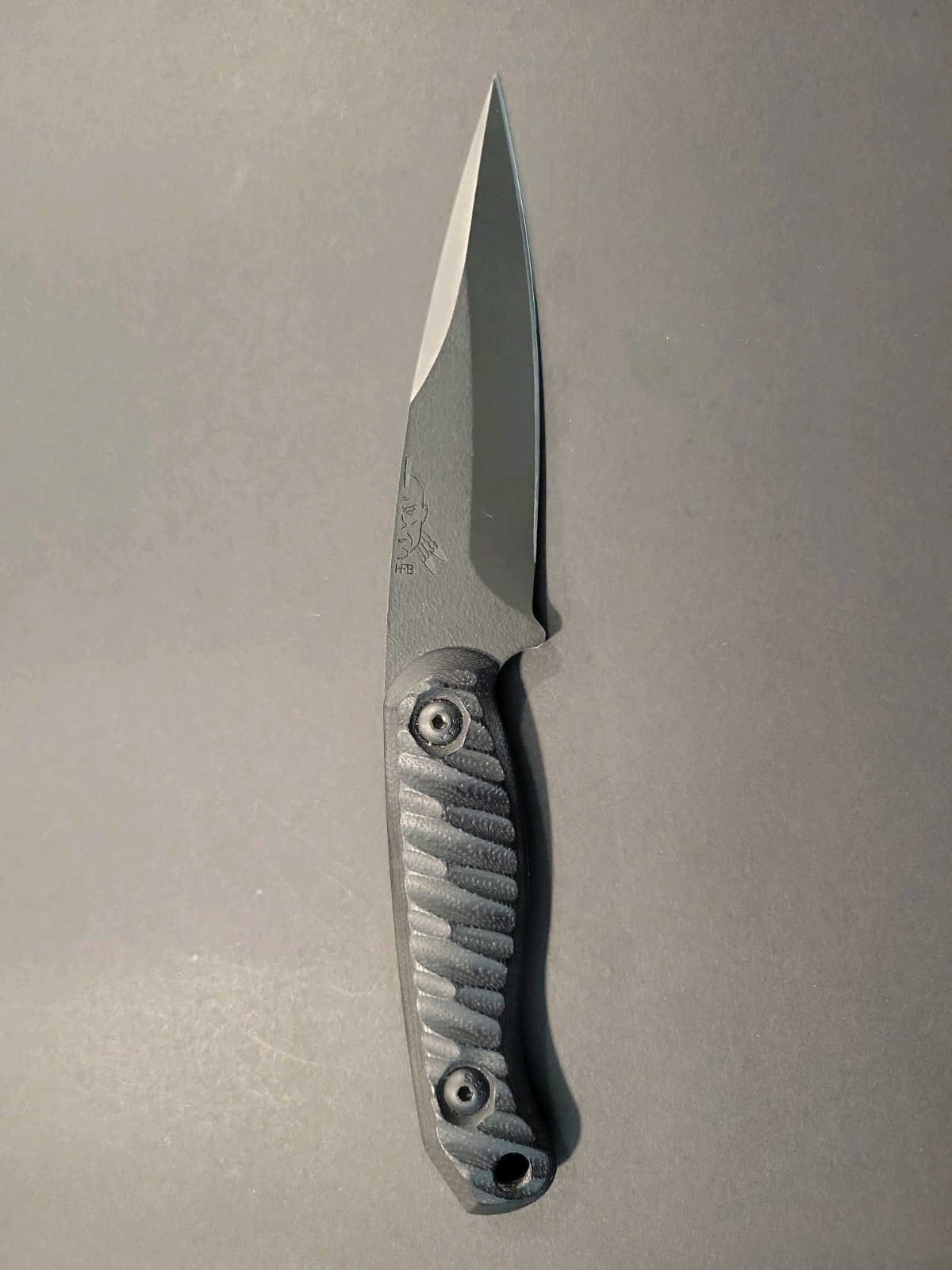 Half Face Blades Ryu Fixed Blade Knife-black G10- S35VN Half Face Blades Ryu Fixed Blade Knife-black G10- S35VN