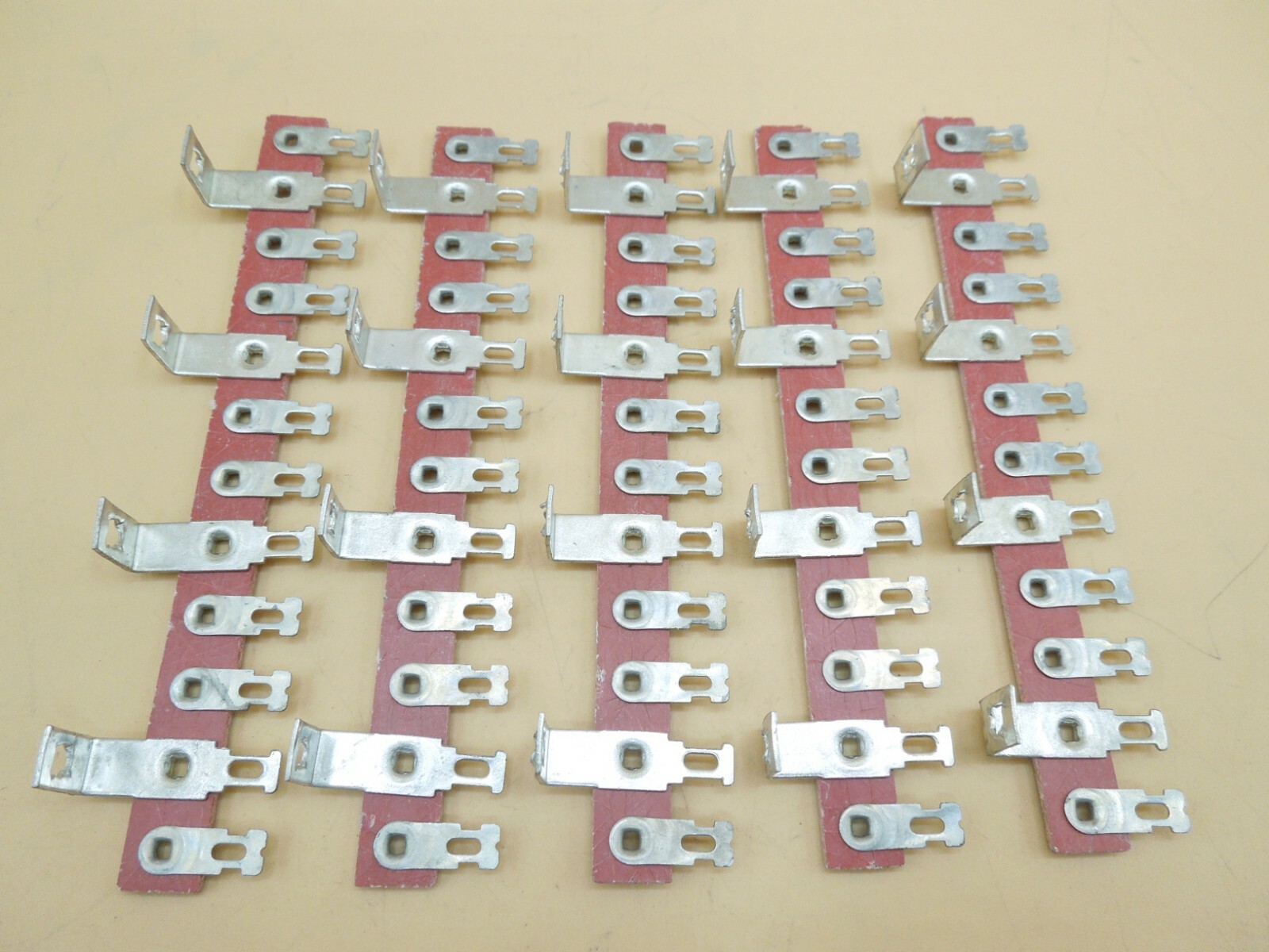Terminal Strip, 12 Lug, 4 Lug Common Phenolic Terminal Strip NOS (#26) (QTY  5) 