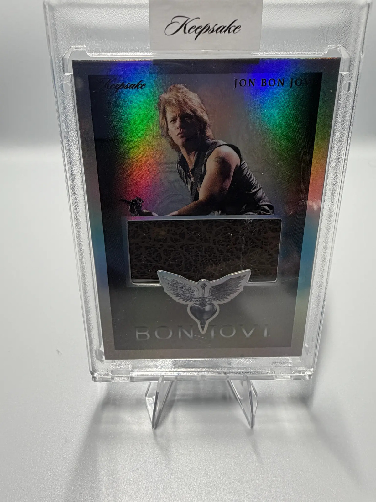 2026 Keepsake Jon Bon Jovi #73 Guitar Case Artifact 60/89 2026 Keepsake Jon Bon Jovi #73 Guitar Case Artifact 60/89