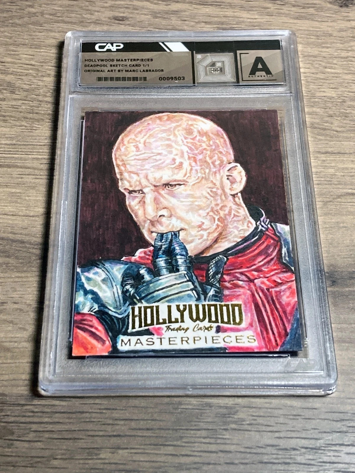 Deadpool 2025 Hollywood Masterpieces Sketch Card by Marc Labrador 1/1 Deadpool 2025 Hollywood Masterpieces Sketch Card by Marc Labrador 1/1